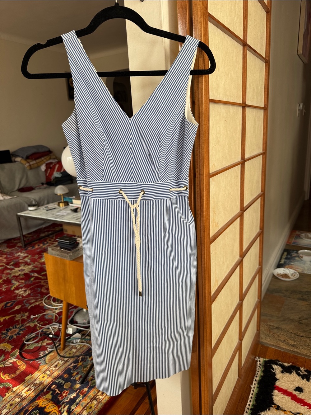 J Crew Striped Nautical Dress